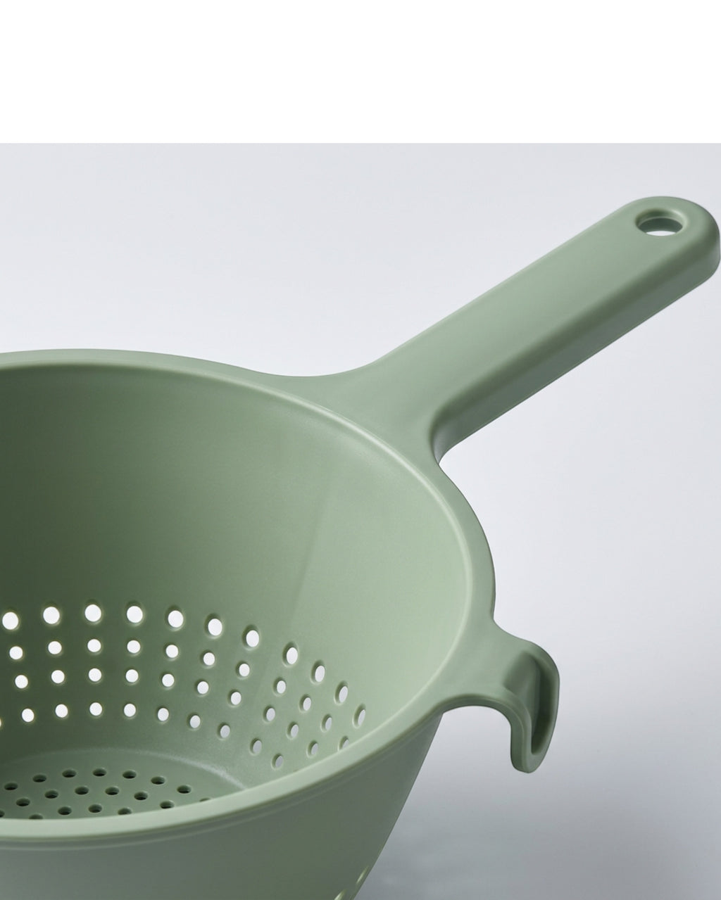 Zocns Handled Produce Rinse Funnel Colander 18 cm Sage - Detail view